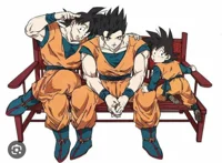 Goku Gohan and goten
