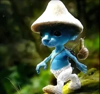 Smurf cat