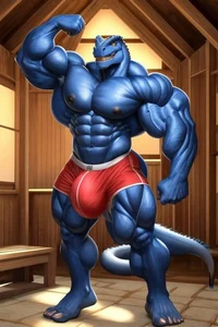 Dino Buff furry