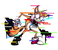 Glitch Crazy tails