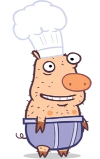 Chef piggy