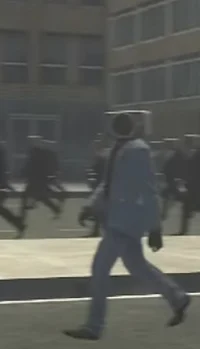 Blue coat speakerman