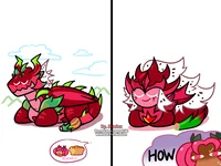 Pitaya Dragon Cookie