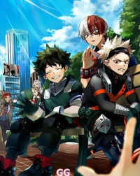 Deku todo and Bakugo