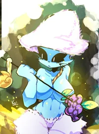 Female smurf cat
