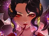 Daki and woman muzan