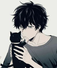 Black cat boyfriend 