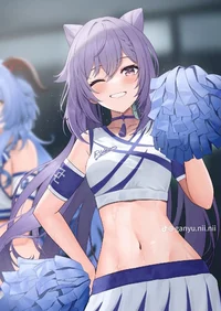 Cheerleader Keqing