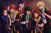 Hogwarts x mha 