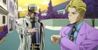 Jotaro and Kira