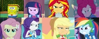Spongebob mane 7