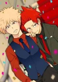 Bakugo y Kirishima 