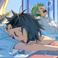 Luffy and zoro