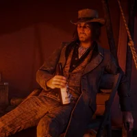 John Marston - drunk