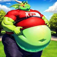 Fat Green dragon 