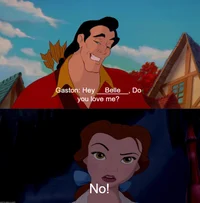 Belle vs gaston