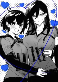 Famale isagi and rin