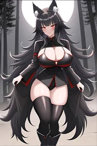 Blackwolf beastwoman