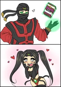 Ermac y su amiga