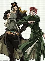 Jotaro y kakyoin 