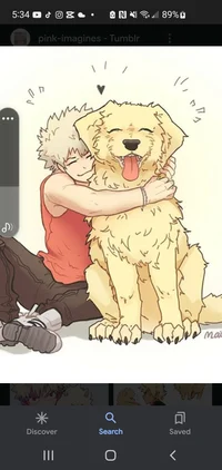Dog boy bakugo