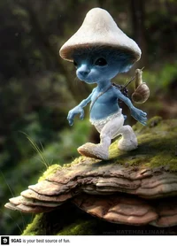 Smurf cat