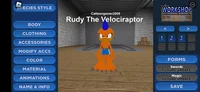 Rudy T Velociraptor 
