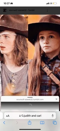 Judith_Carl grimes 