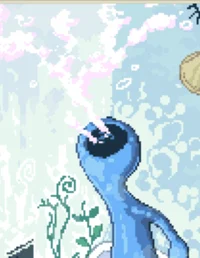Bathtub creature