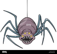 Evil Cartoon Spider 