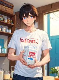 Dad came back