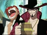 Shanks and Mihawk
