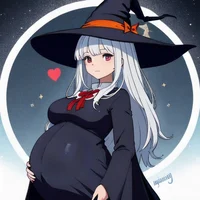 Pregnant witch