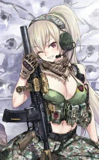 Chica militar