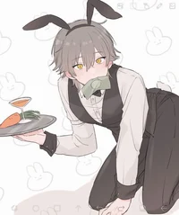 Butler bunny boy