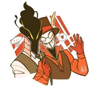 Kurogiri andAtsuhiro