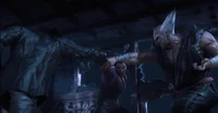 Jin vs two mishimas