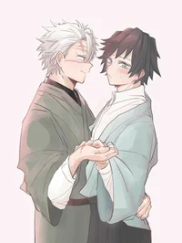 Sanemi and Giyuu