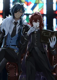 Diluc and Kaeya