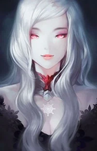Ice vampire lady