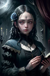 Goth girl apprentice