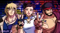 Ken and chun li ryu
