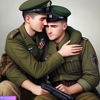 Two WW2 Soldiers