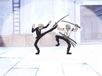 Zoro and Sanji
