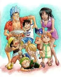 Straw hat children 