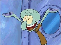 Happy Squidward