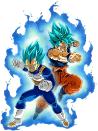 SSB Goku_SSB Vegeta