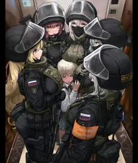 Russian army Girls