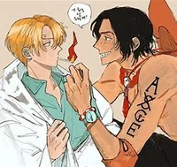Sanji and Ace