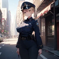 Police girl amber
